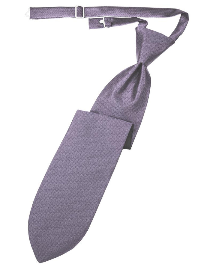 Cardi Pre-Tied Heather Herringbone Necktie