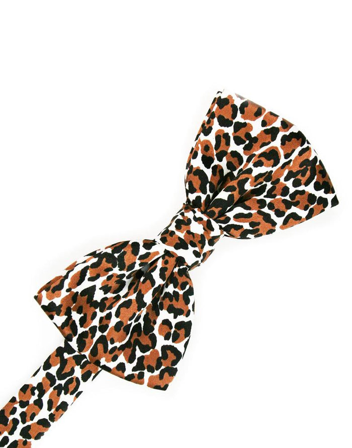 Leopard Bow Tie Cardi