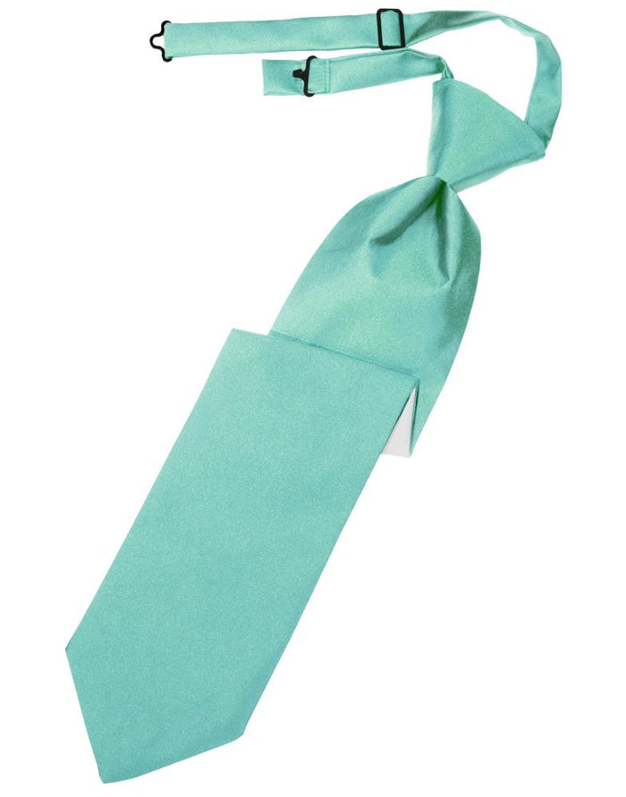 Cardi Pre-Tied Mermaid Luxury Satin Necktie