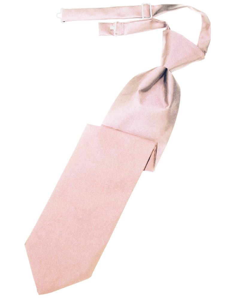 Cardi Pre-Tied Pink Luxury Satin Necktie
