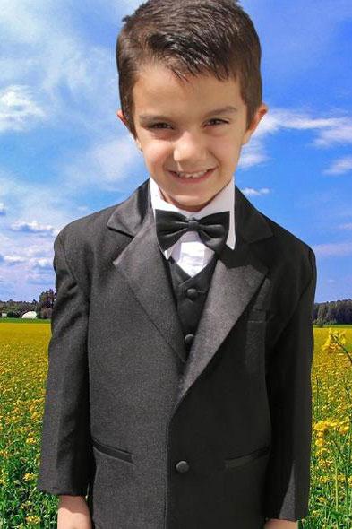 Prodigy Kids Black Tuxedo Package by Cardi