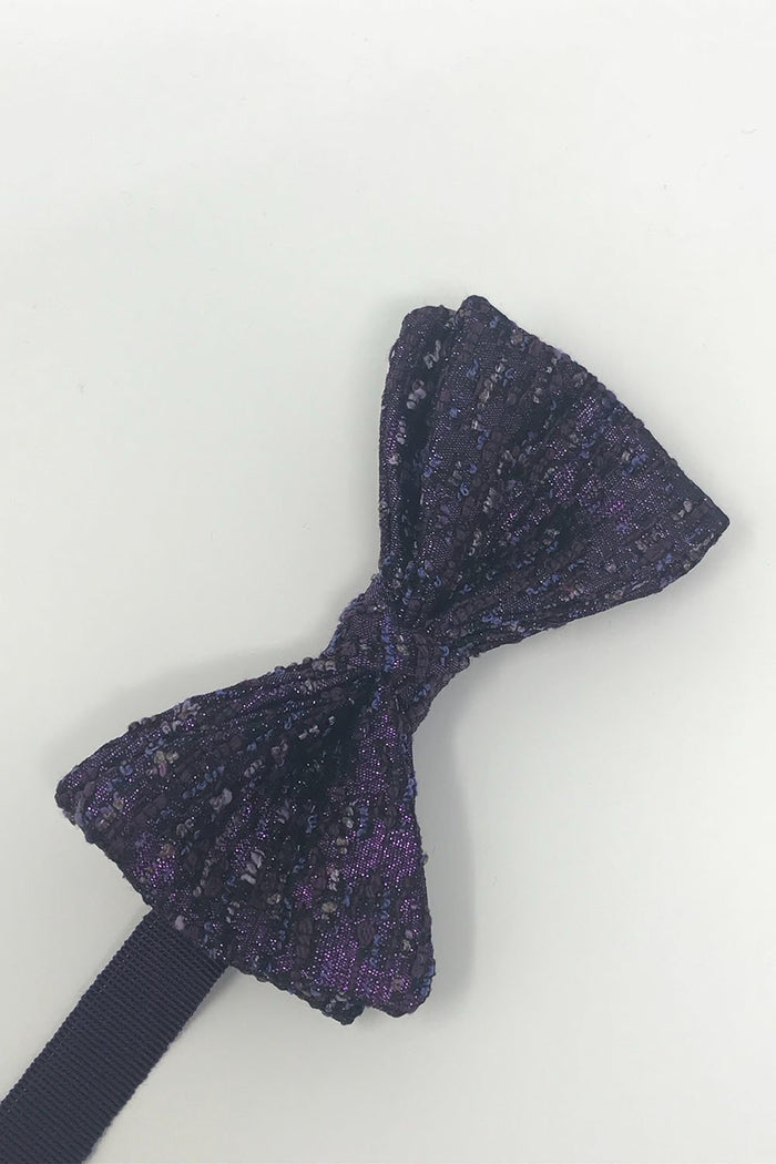 Purple Laurent Bow Tie by Cardi