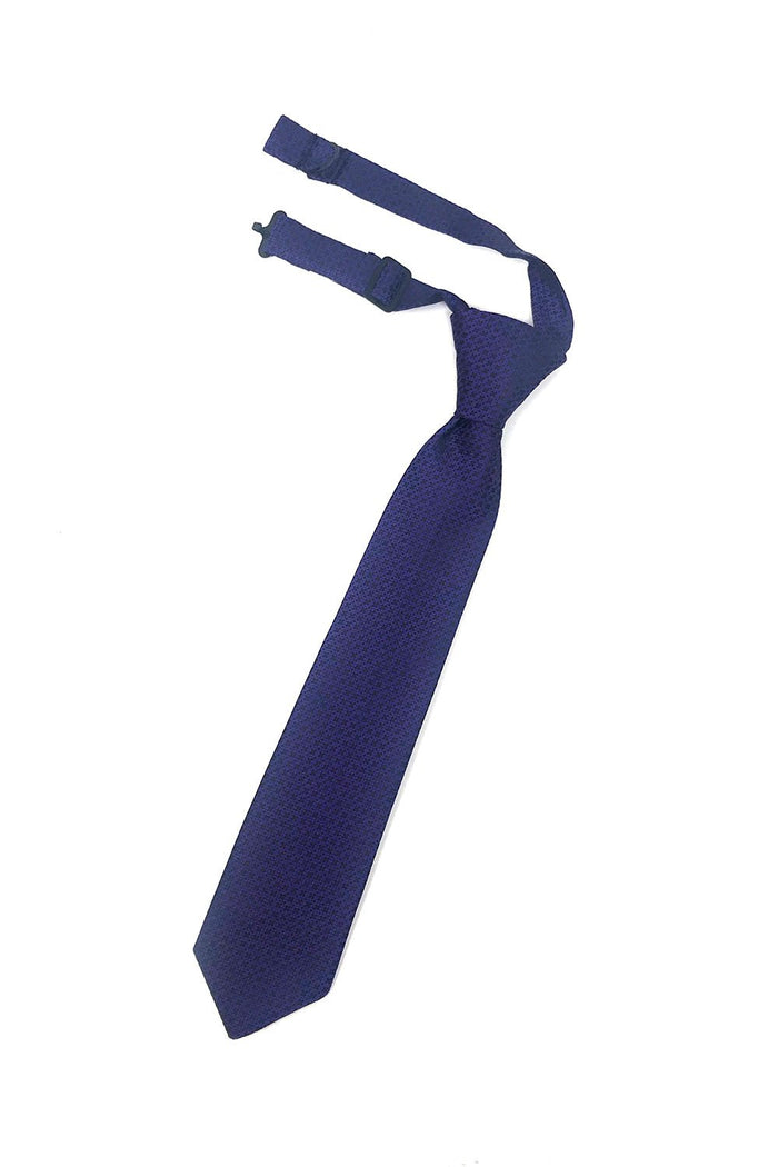 Purple Regal Kids Necktie Cardi