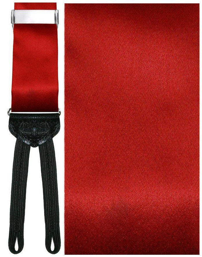 Ravenna Red Suspenders Cardi