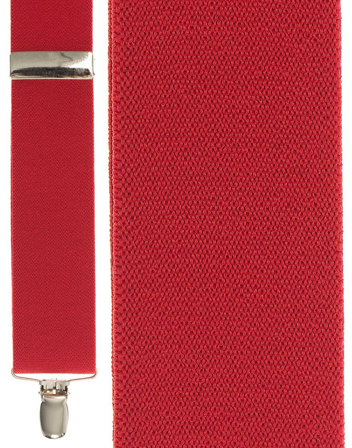 Red Bostonian Suspenders by Cardi