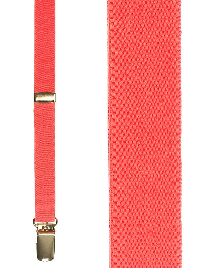 Red Charleston Suspenders by Cardi