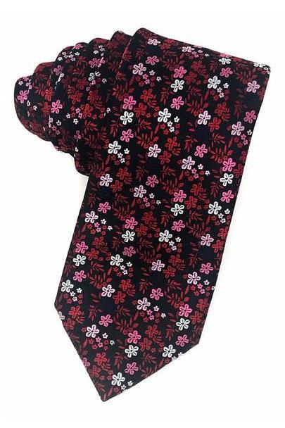 Red Enchantment Necktie by Cardi