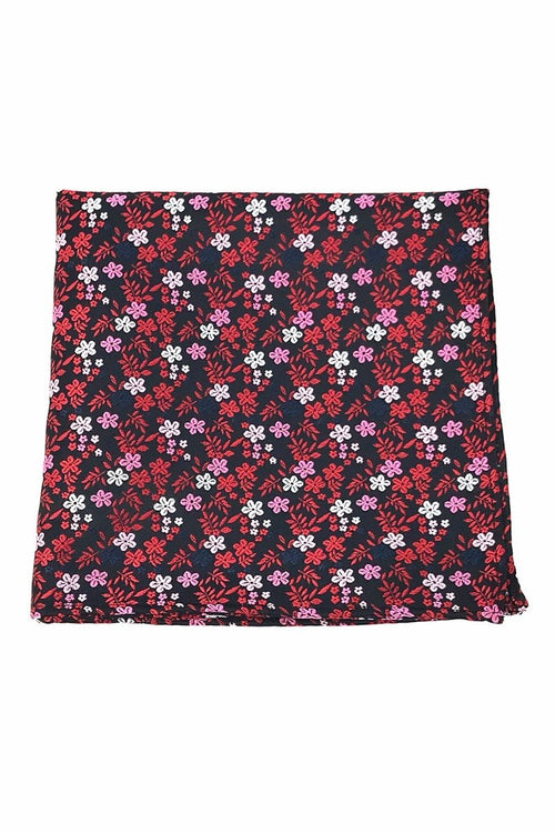 Red Enchantment Pocket Square Cardi
