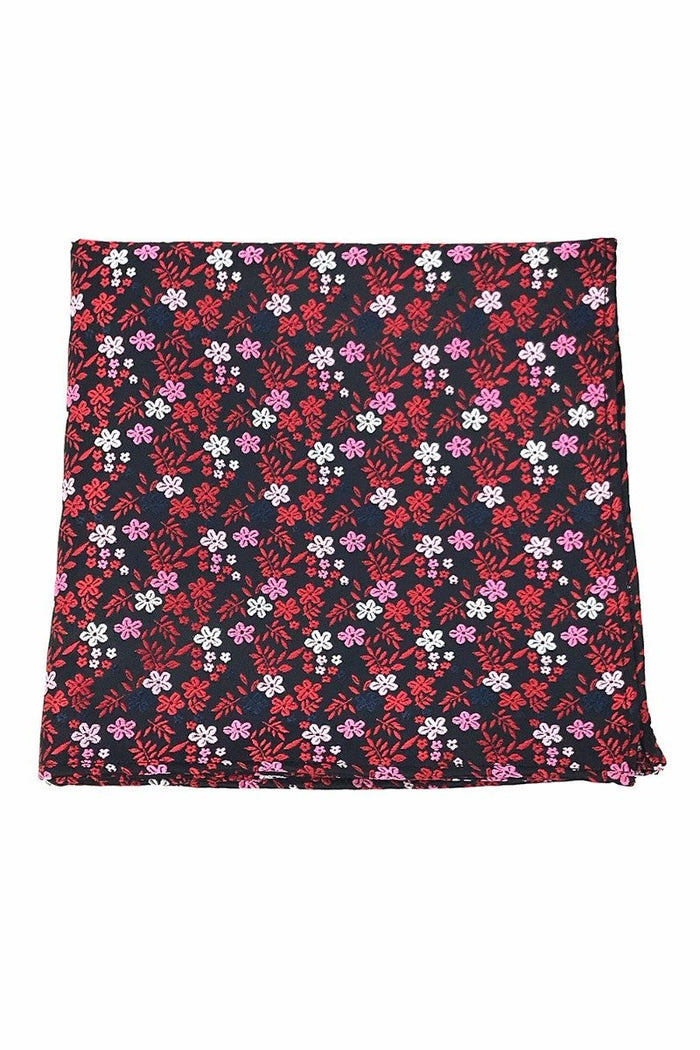 Red Enchantment Pocket Square Cardi
