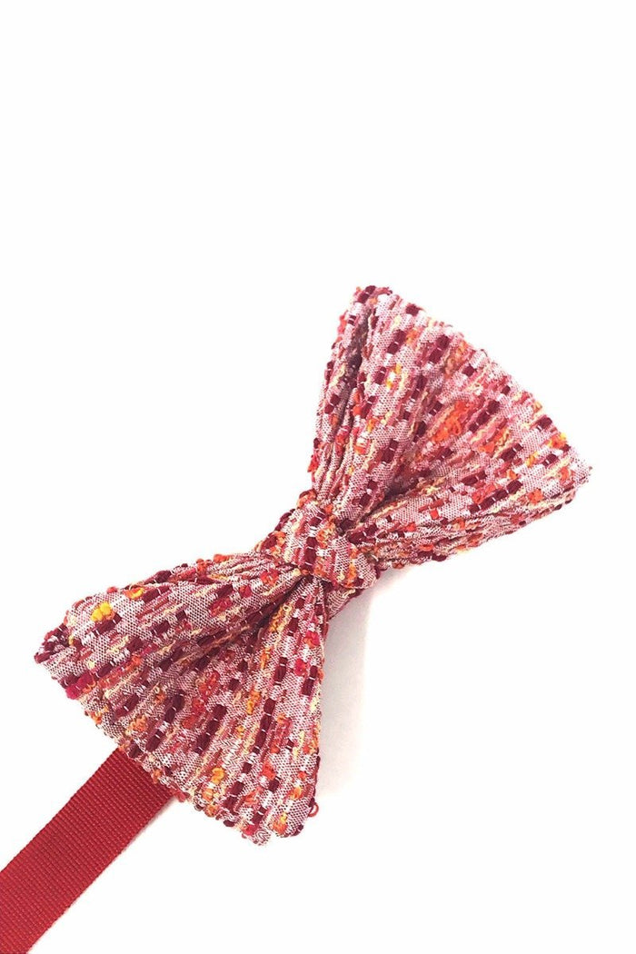 Red Laurent Bow Tie Cardi