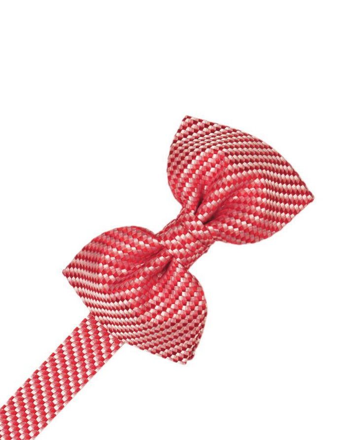 Red Venetian Bow Tie Cardi