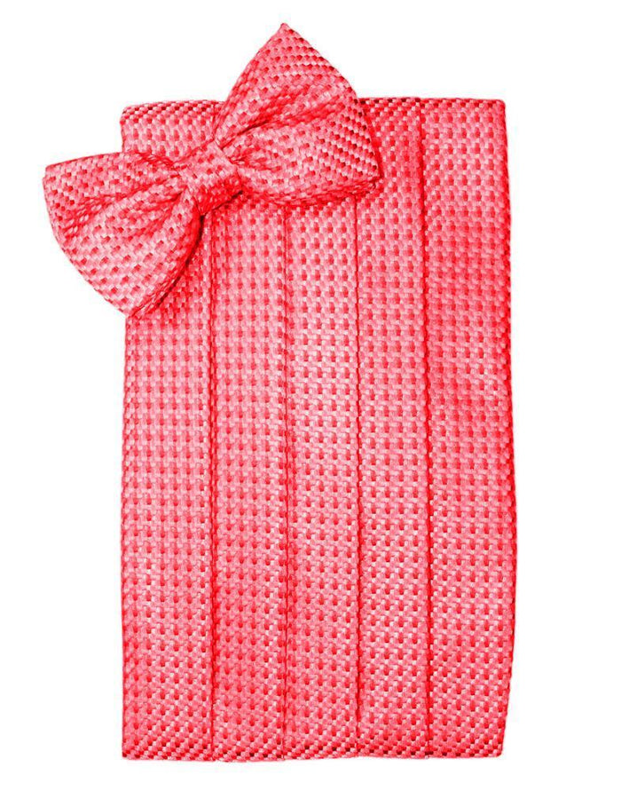 Red Venetian Kids Cummerbund by Cardi