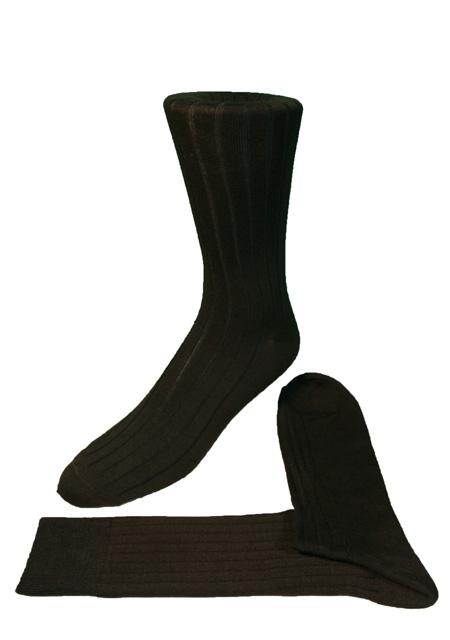 Ribbed Formal Socks by Cardi