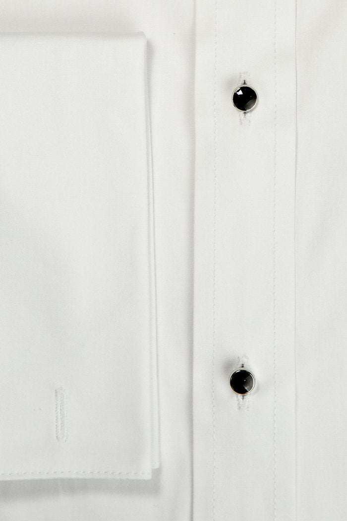 Richard White Spread Collar Shirt by Cardi