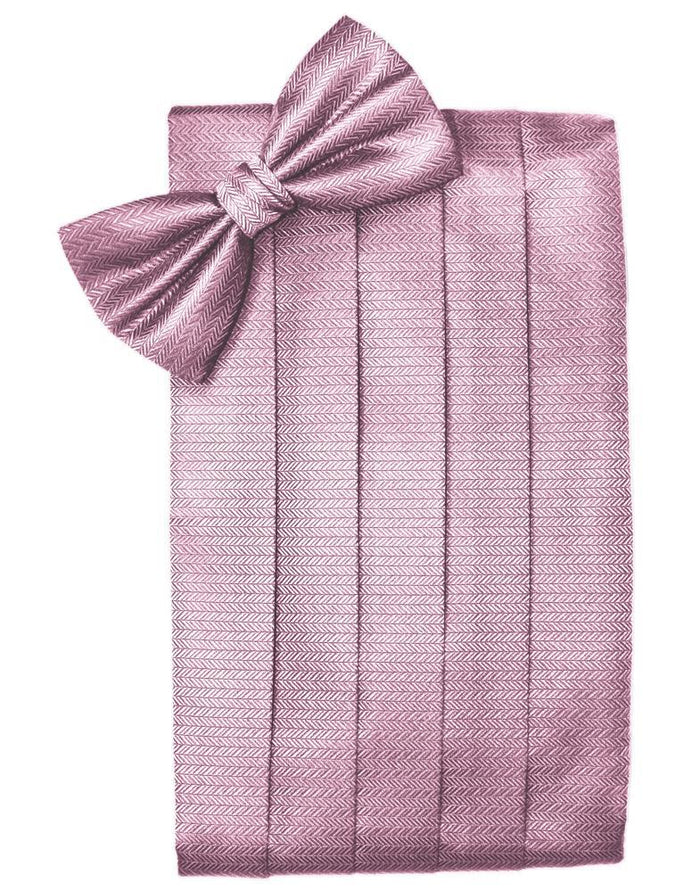 Rose Herringbone Cummerbund by Cardi