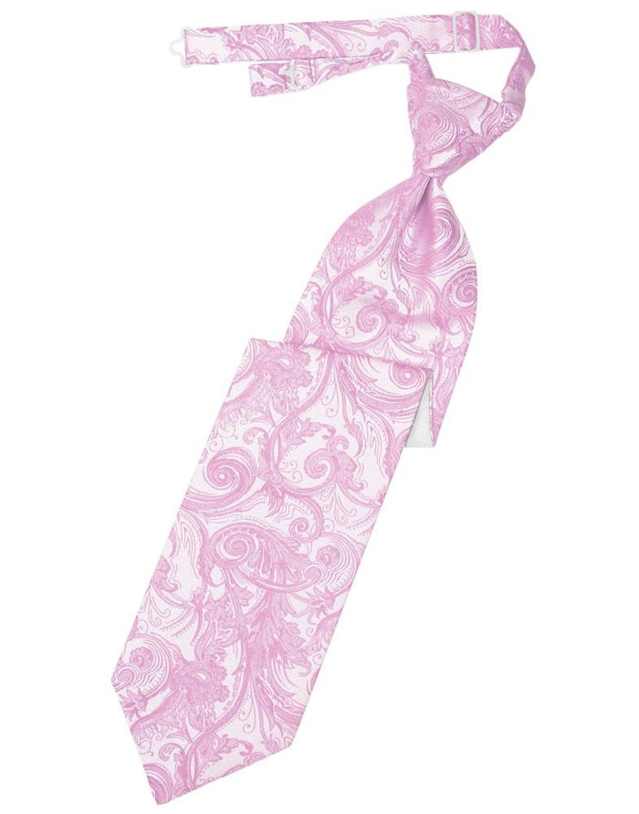 Rose Petal Tapestry Kids Necktie by Cardi