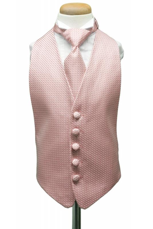 Rose Venetian Kids Tuxedo Vest by Cardi