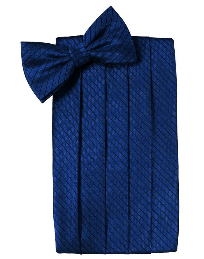 Royal Blue Palermo Cummerbund Cardi