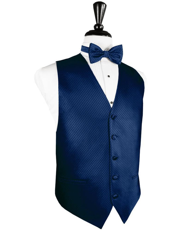 Royal Blue Palermo Tuxedo Vest Cardi