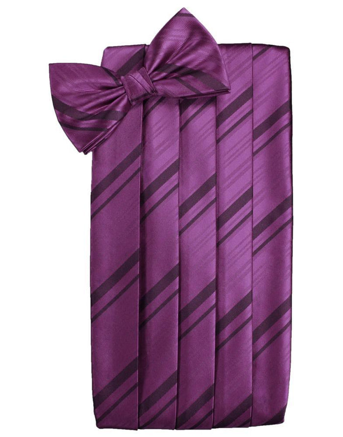 Sangria Kids Striped Satin Cummerbund by Cardi