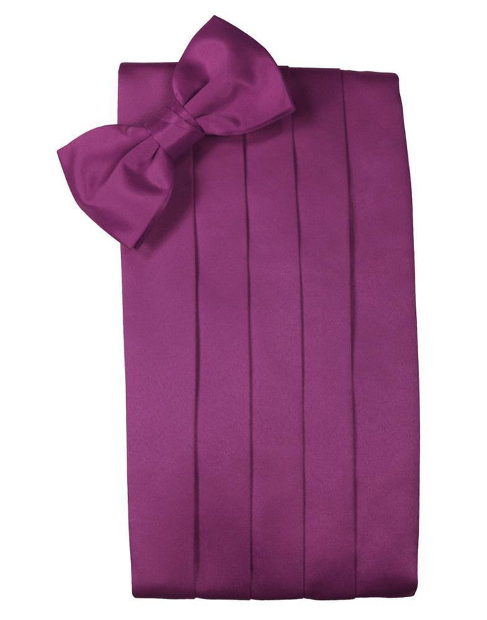 Sangria Luxury Kids Satin Cummerbund Cardi