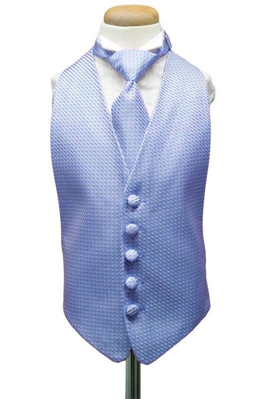 Sapphire Venetian Kids Tuxedo Vest Cardi