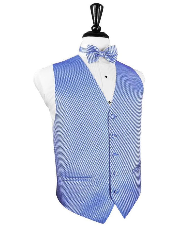 Sapphire Venetian Tuxedo Vest Cardi