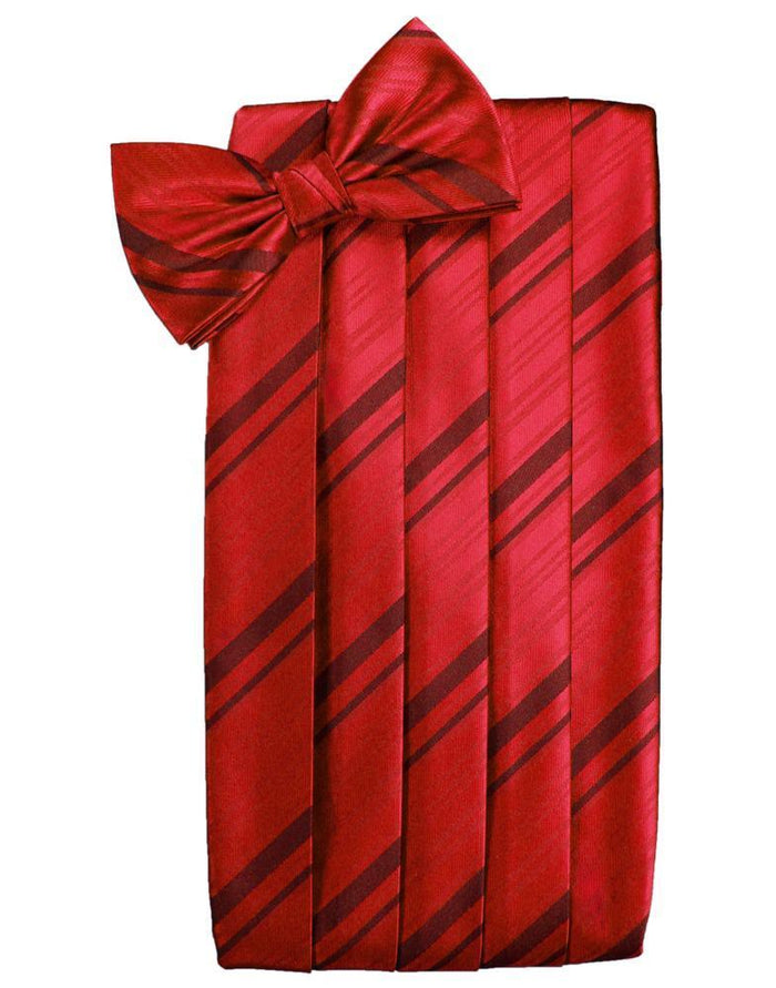 Scarlet Kids Striped Satin Cummerbund by Cardi