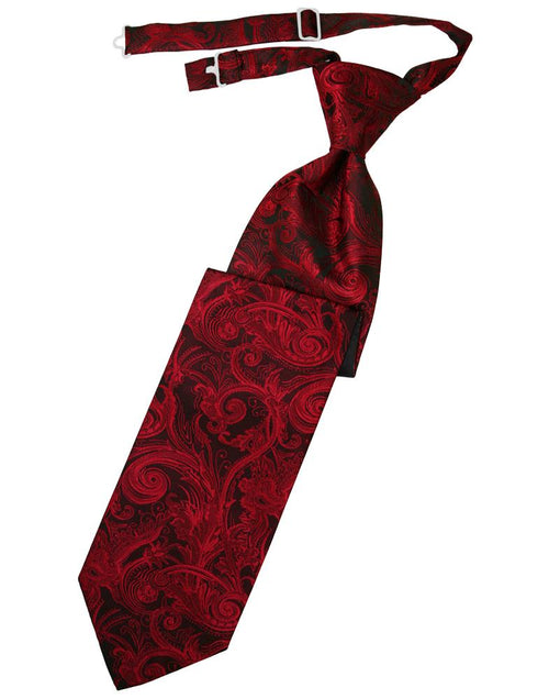 Scarlet Tapestry Kids Necktie by Cardi