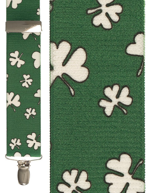 Shamrocks Suspenders by Cardi