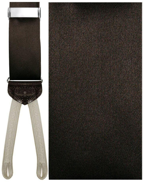 Sicily Brown Suspenders by Cardi