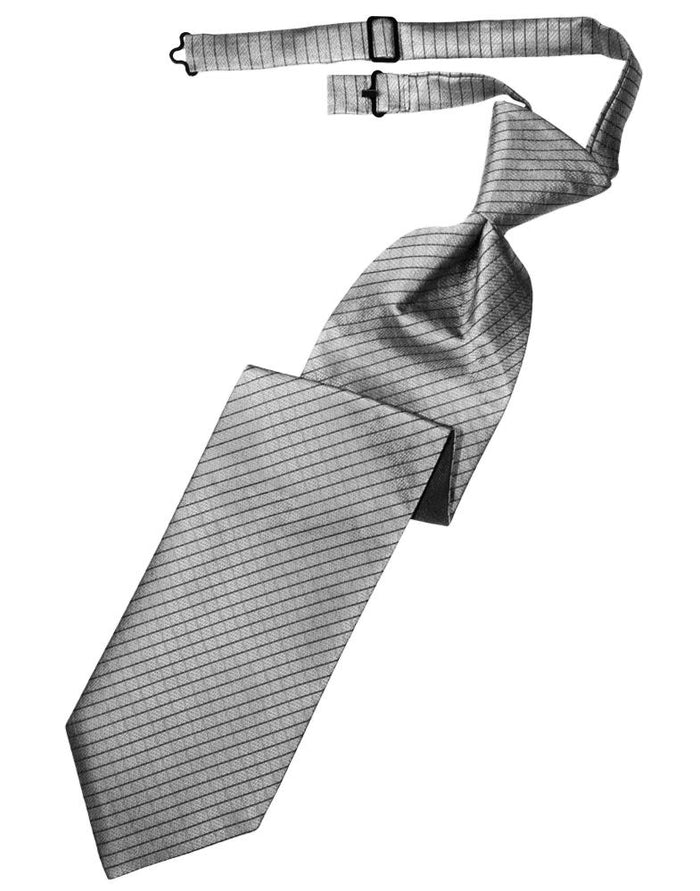 Silver Palermo Windsor Tie by Cardi