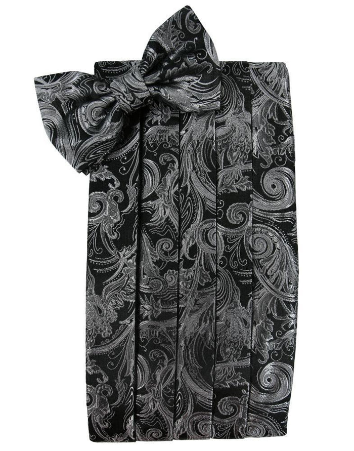Silver Tapestry Kids Cummerbund Cardi