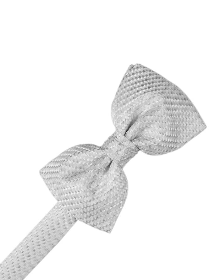 Silver Venetian Kids Bow Tie by Cardi