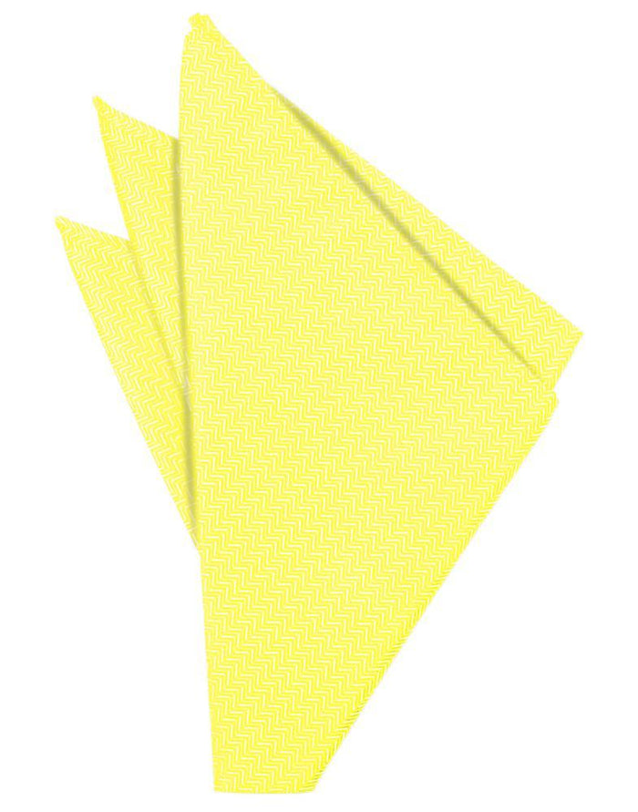 Sunbeam Herringbone Pocket Square by Cardi