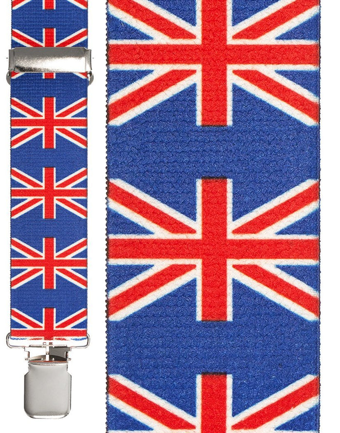 United Kingdom Flag Suspenders by Cardi