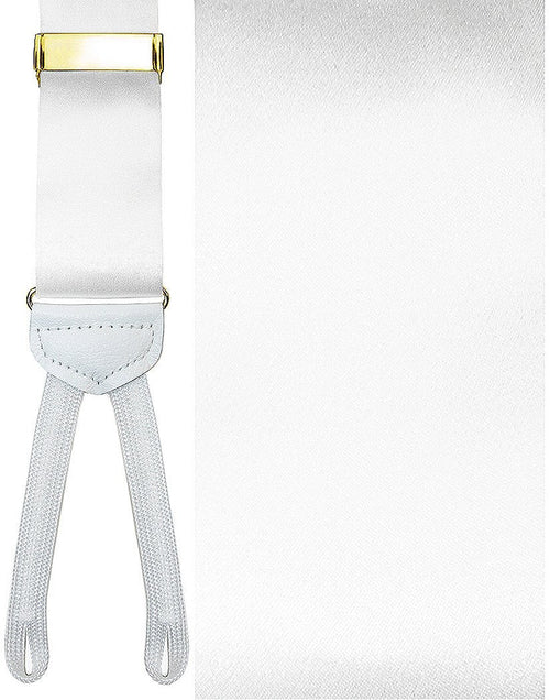 Verdi White Suspenders by Cardi