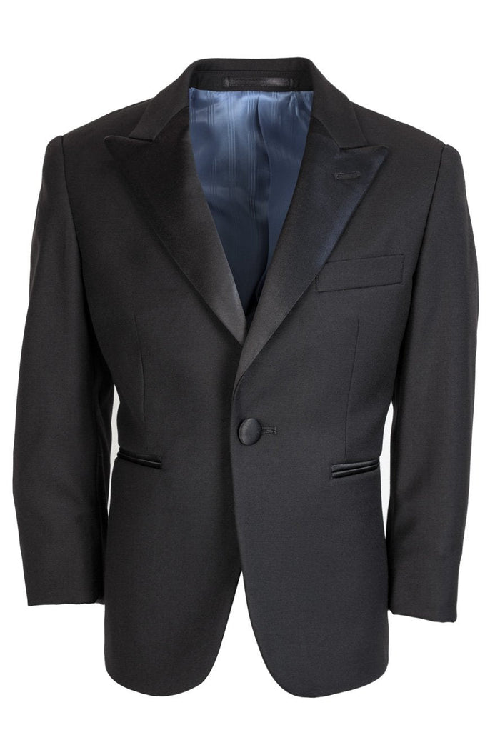 Vienna Kids Black Tuxedo Jacket (Separates) by Cardi