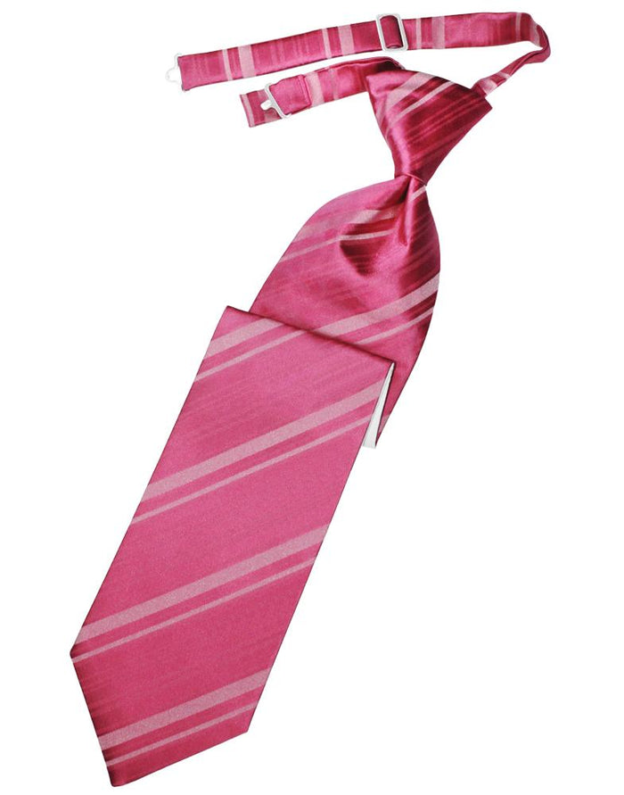 Watermelon Striped Satin Kids Necktie Cardi