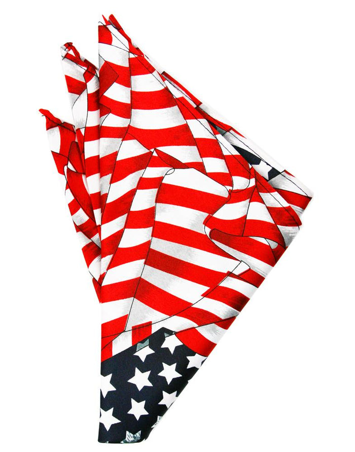 Waving Flags Pocket Square by Cardi