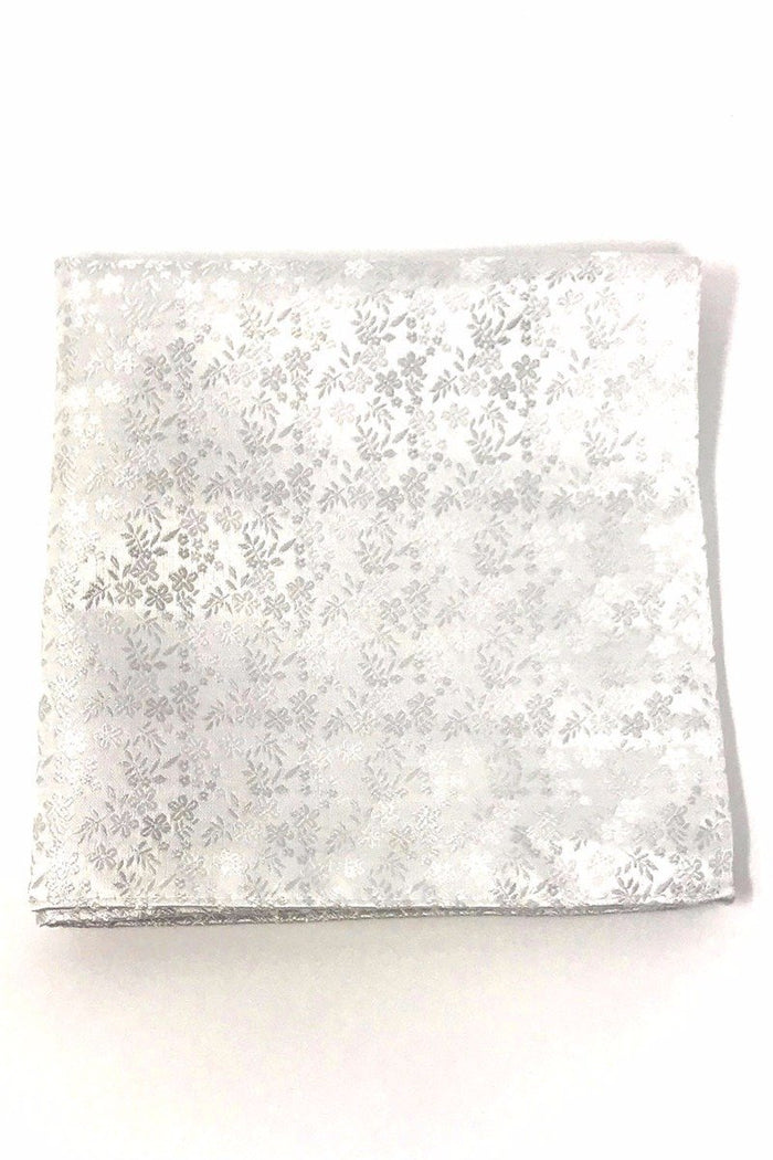 White Enchantment Pocket Square Cardi