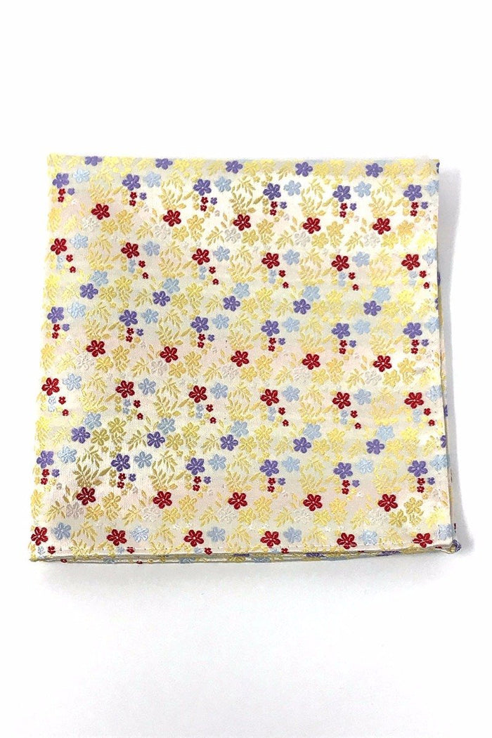 Yellow Enchantment Pocket Square by Cardi