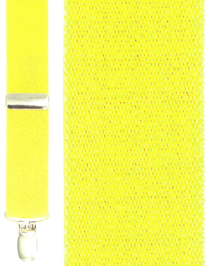 Yellow Neon Suspenders Cardi