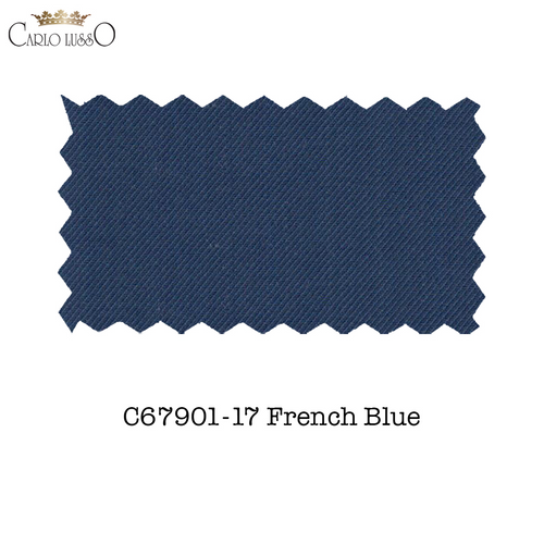 Carlo Lusso French Blue Two-button Suit