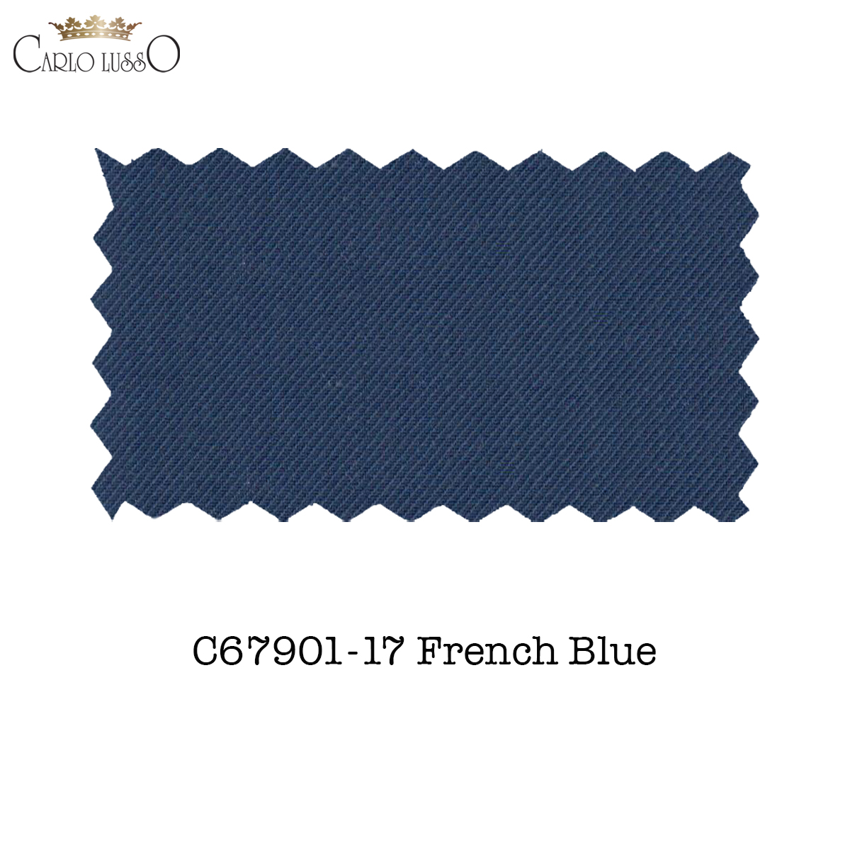 Carlo Lusso French Blue Two-button Suit by Usamensoutletin