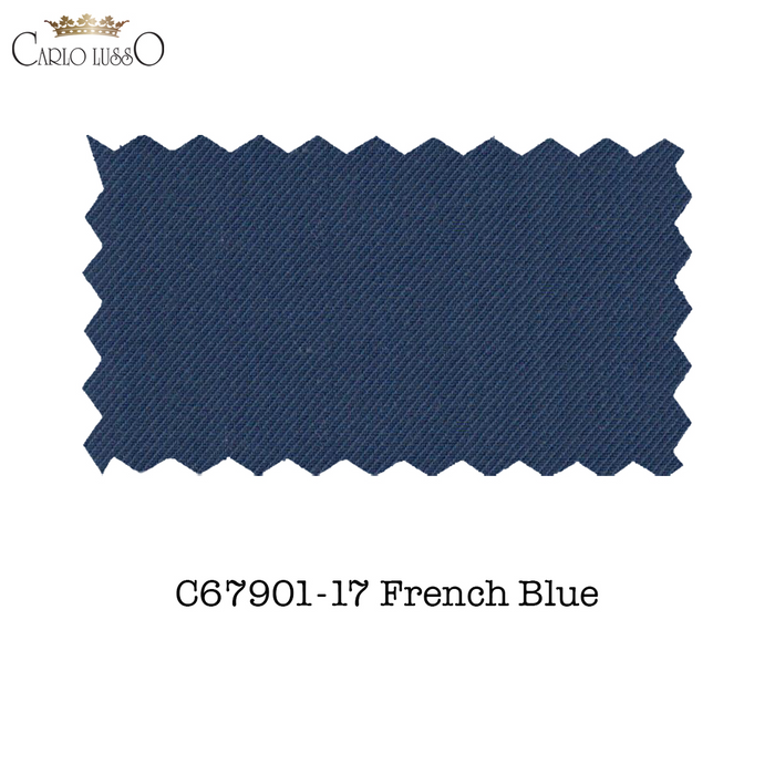Carlo Lusso French Blue Two-button Suit by Usamensoutletin