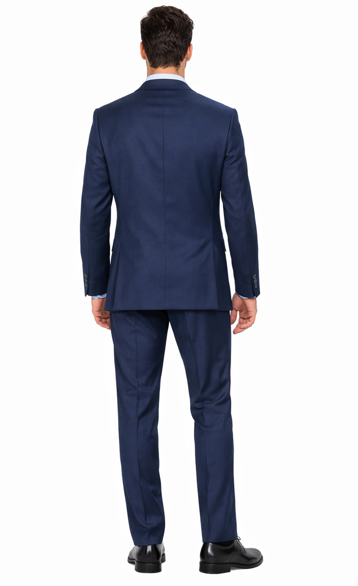 Carlo Lusso French Blue Two-button Suit by Usamensoutletin