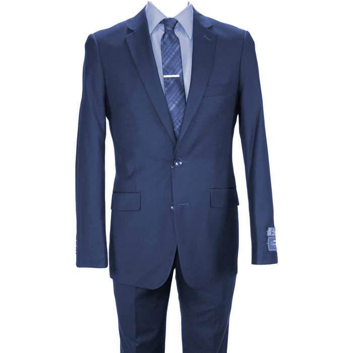 Carlo Lusso French Blue Two-button Suit by Usamensoutletin