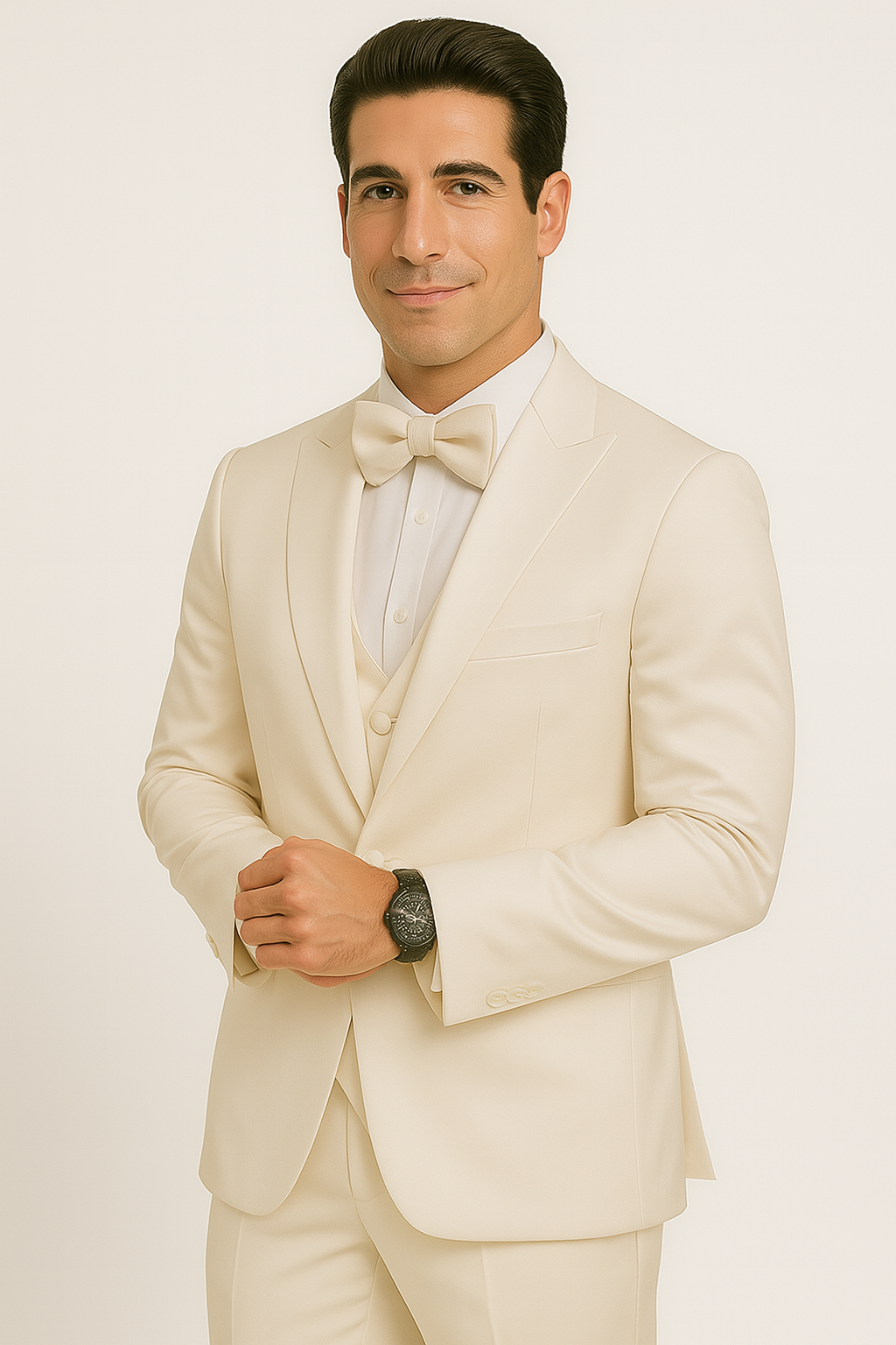 The Champagne 4pc tuxedo collection