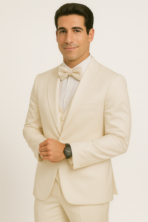 The Champagne 4pc tuxedo collection